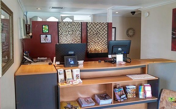Hotel Reception Area