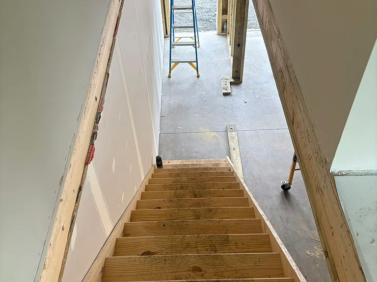 Steps to Garage
