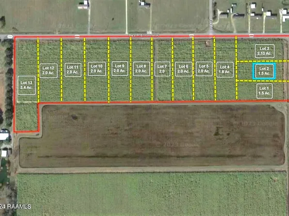 2700 Peach Bloom Hwy Lot 2, Church Pt, LA 70525