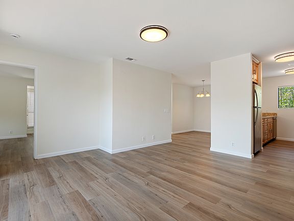 Living Room with Luxury Vinyl Plank Flooring