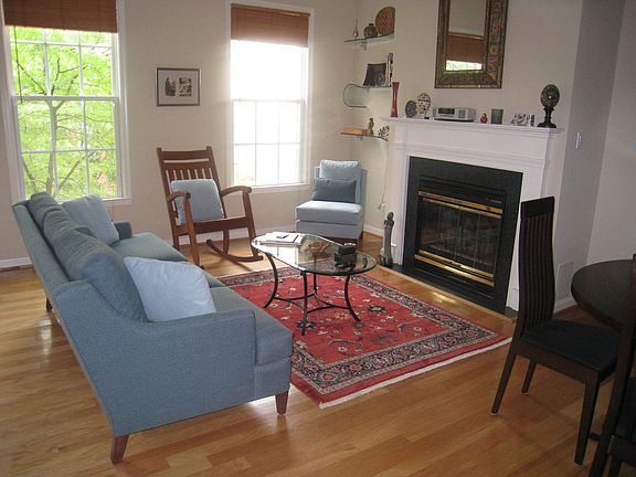 Sun filled living room