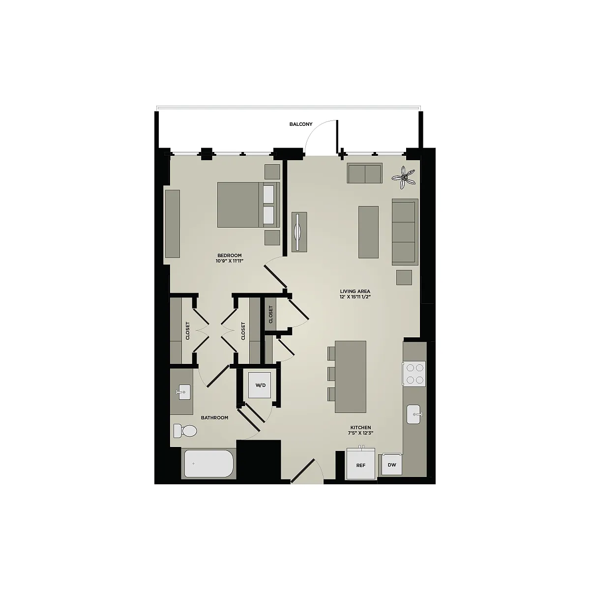 Floor plan A8