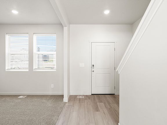 The Cottonwood floorplan interior image taken at a Meritage Homes Community in Tooele, UT.