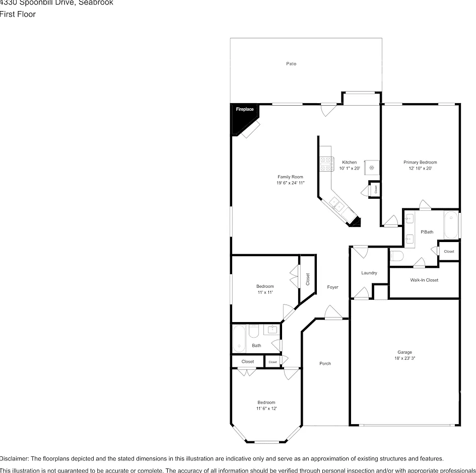 4330 Spoonbill Dr Seabrook, TX 77586 — Photo 2