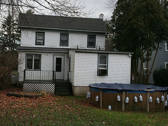 Pool & Deck in fenced back yard