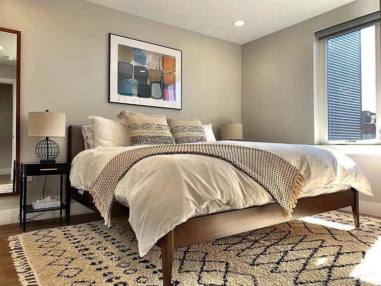 Bedrooms 2 and 3 are located on the second floor. Each features its own king size bed.