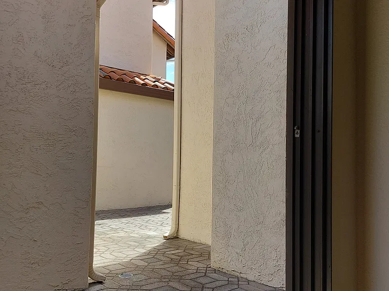 View of Patio from Master Bedroom