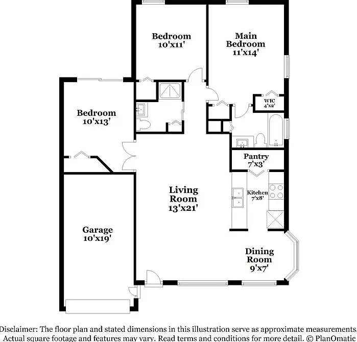 3 bed, 2.0 bath, 1066 sqft, $2,315 — Photo 2
