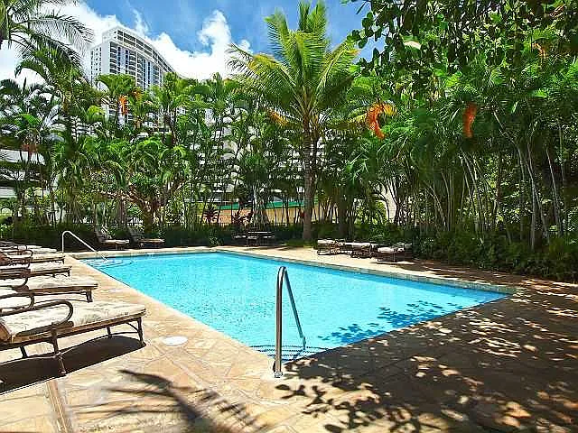 Pool on Mezzanine Deck