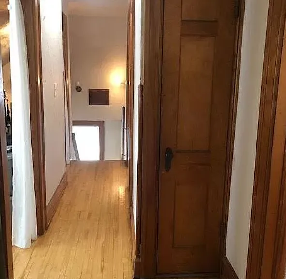 Lots of extra room and historic charm in hall