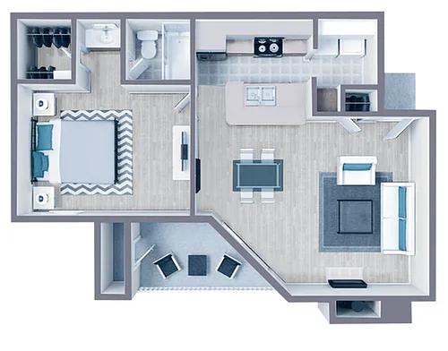 Floor plan A2 Bronze