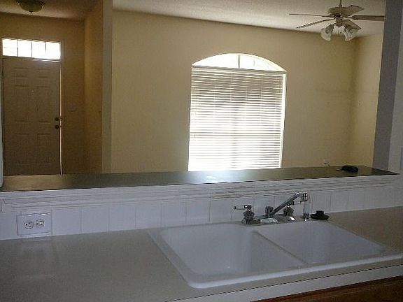 Wood blinds in all windows