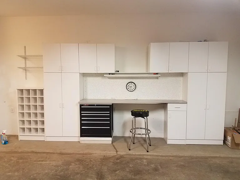 Garage With Storage Space