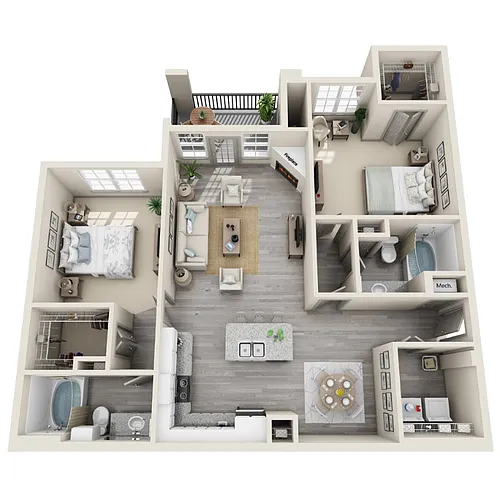 Floor plan Redwood