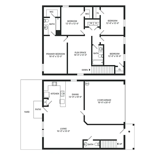 Floor plan Whitetail