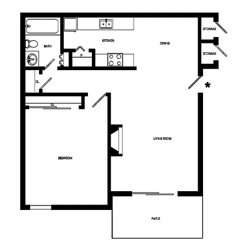 Floor plan Redbud