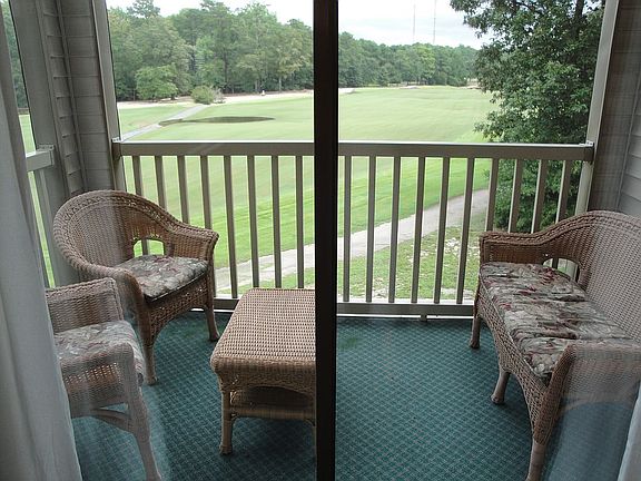 Balcony and view