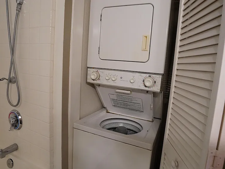 included washer and dryer