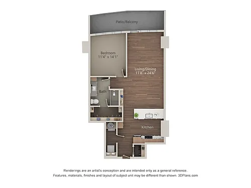 Floor plan A8