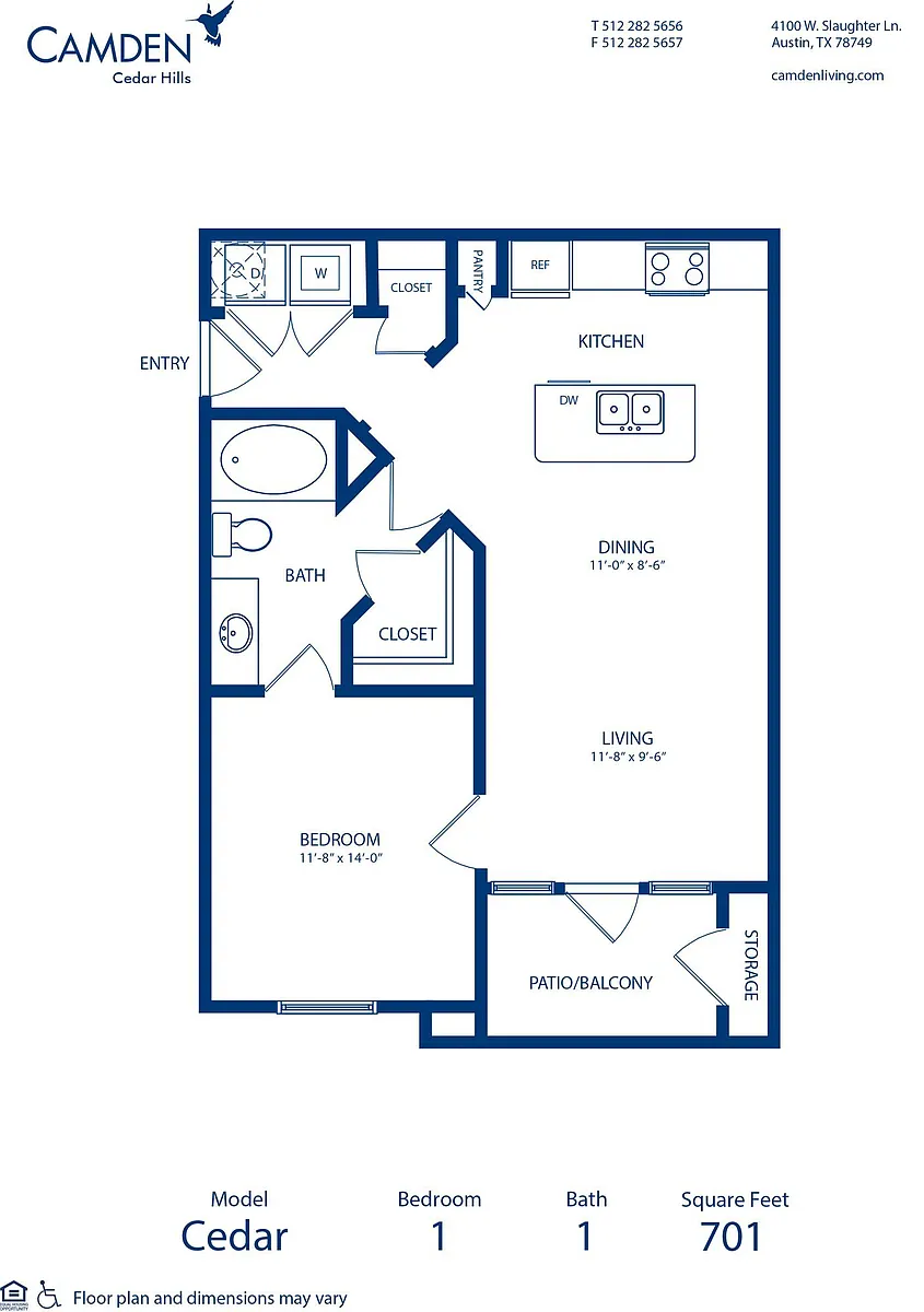 Floor plan Cedar