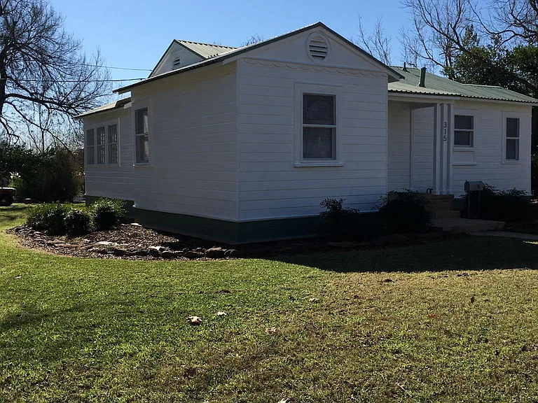 front and side of house