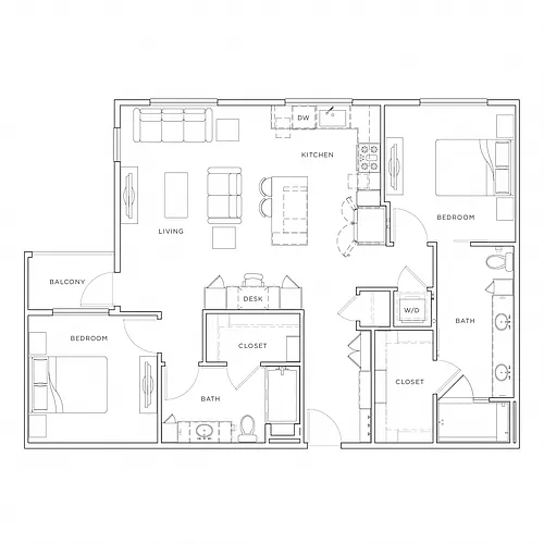 Floor plan B6