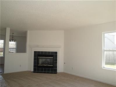 Great room with gas log fireplace