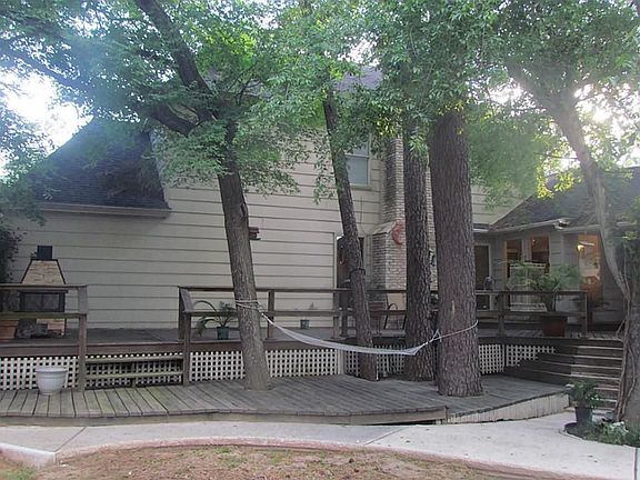 Part of the backyard