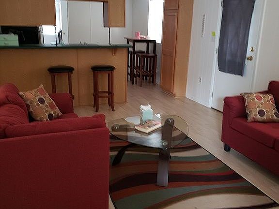 Looking into kitchen