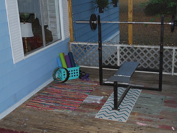Front porch - yoga/workout