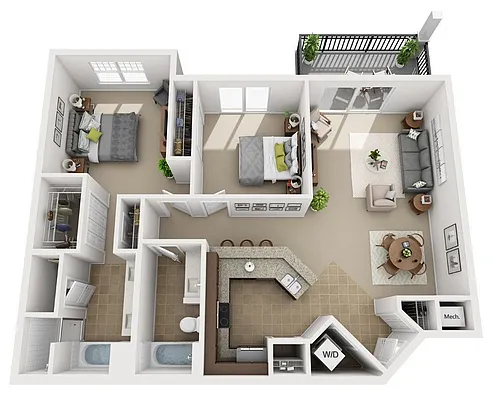 Floor plan B51