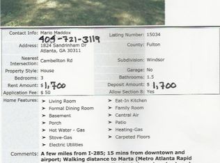 1824 Sandringham Dr SW, Atlanta, GA