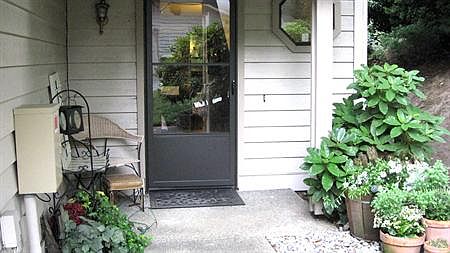 Nice, serene setting as you approach the entry.