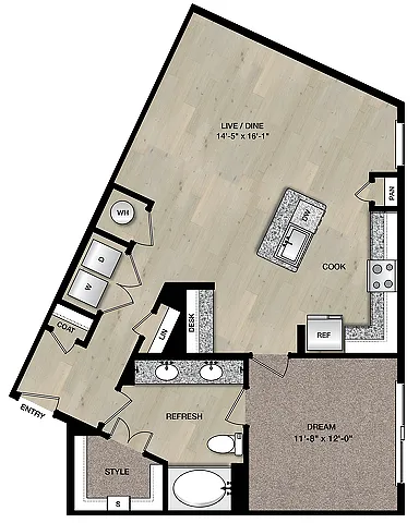 Floor plan A8