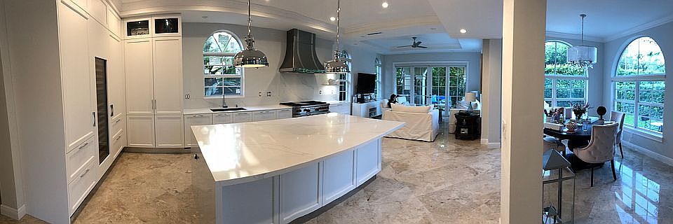 Modern open kitchen