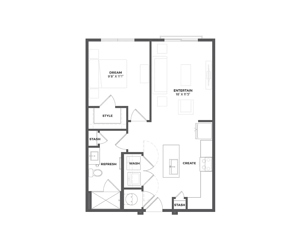 Floor plan A1