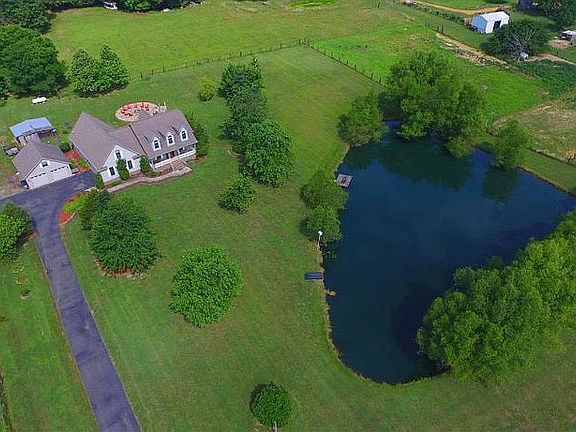 ariel view before horse barn