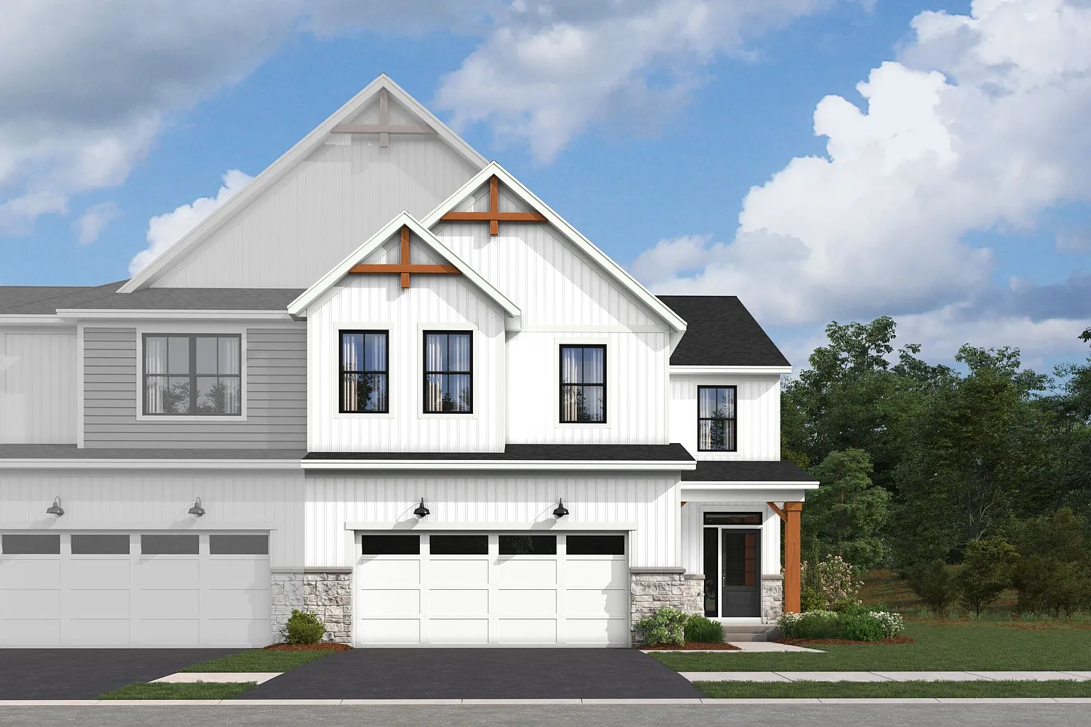 Danbury II Plan, The Townes at Sadie photo 1