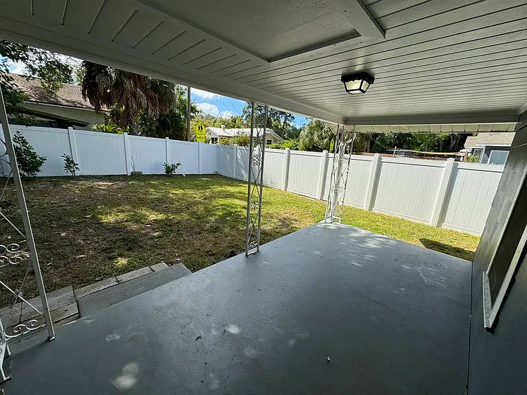 Rear Porch