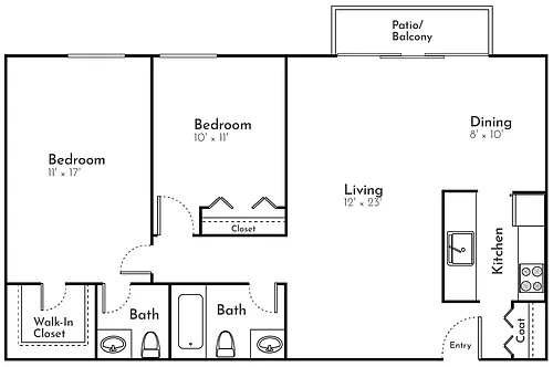 Floor plan Butternut
