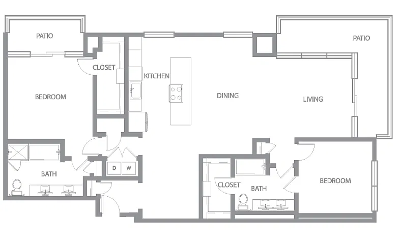 Floor plan B3