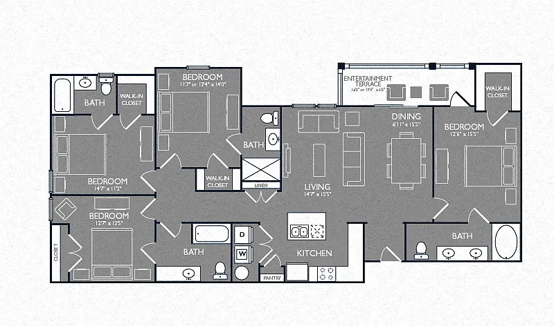 Floor plan D1