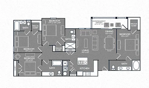 Floor plan D1 1