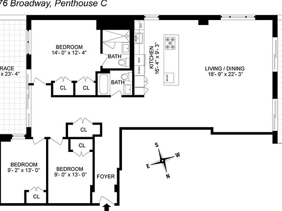 2nd image of 176 Broadway Ph C
