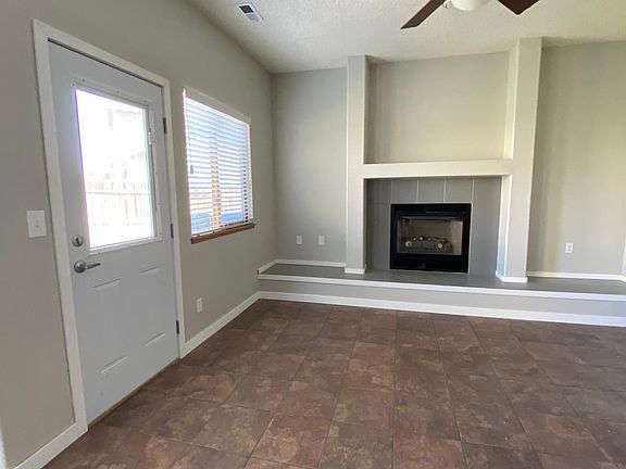 Family room, walks out to patio