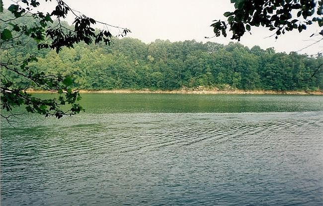View of lake from lot