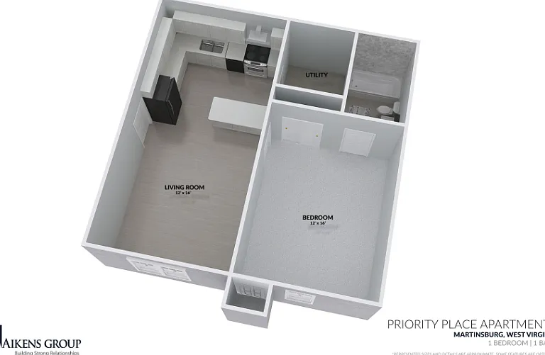 Explore the practical layout of Priority Place Apartments designed for modern living in West Virginia. Explore the practical layout of Priority Place Apartments designed for modern living in West Virginia.