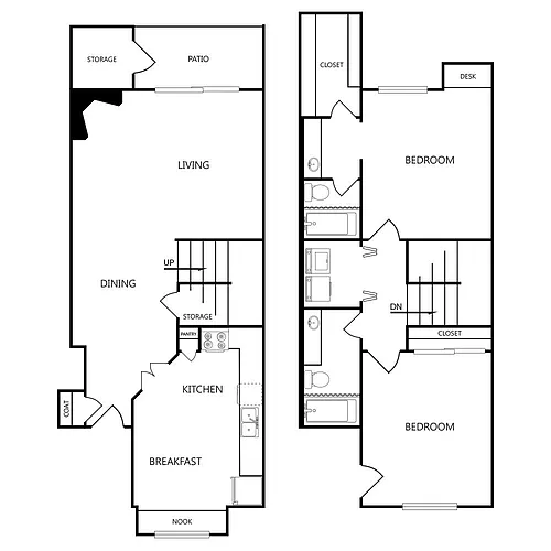 Floor plan B2TH