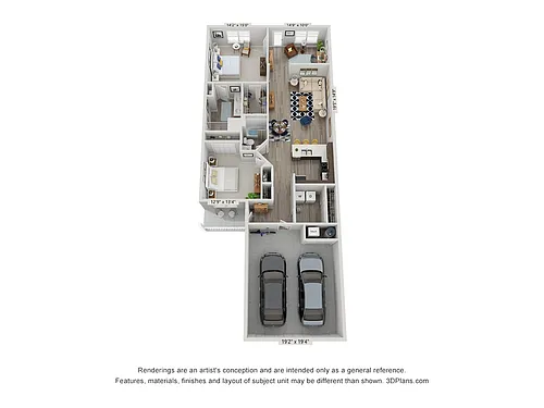 Floor plan Bermuda