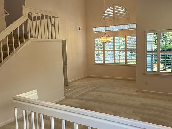 Entry way-over looking living and dining room
